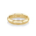 Hamilton Collection 14k Yellow Recycled Gold 5mm Milgrain Comfort Fit Wedding Band