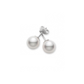 Mikimoto 18k White Gold Akoya Pearl Studs