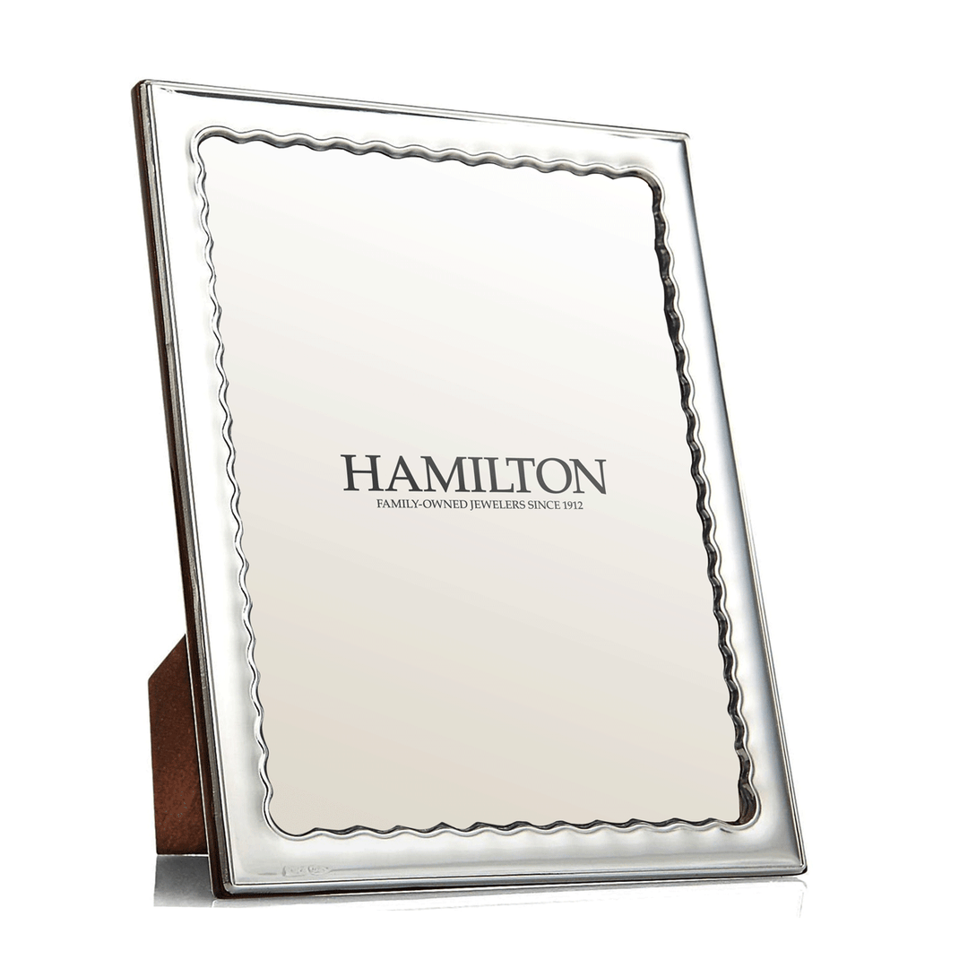 Hamilton Sterling Silver Drift 5 x7 Frame