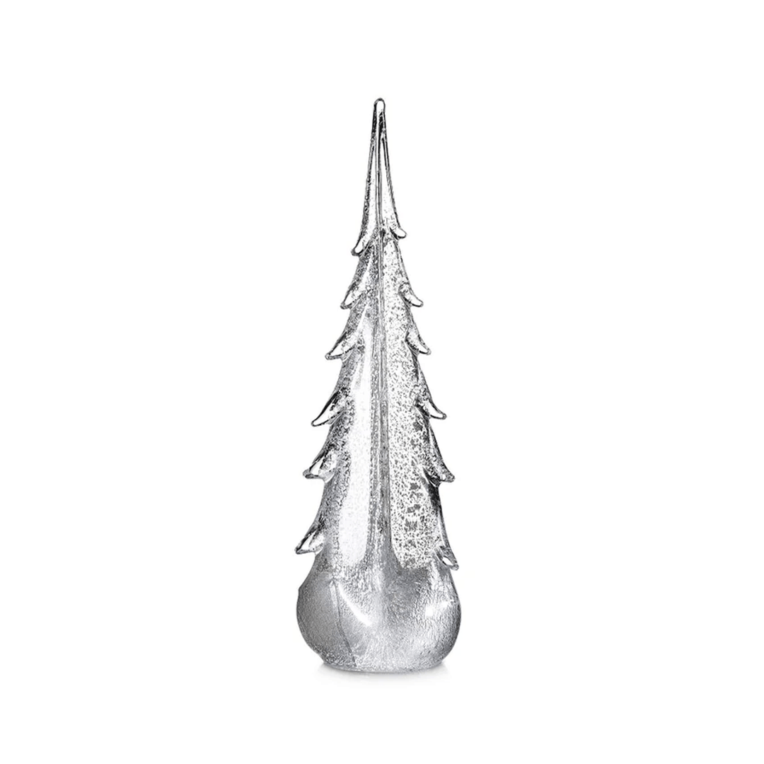 Simon Pearce Vermont Silver Leaf Tree 14 Inch