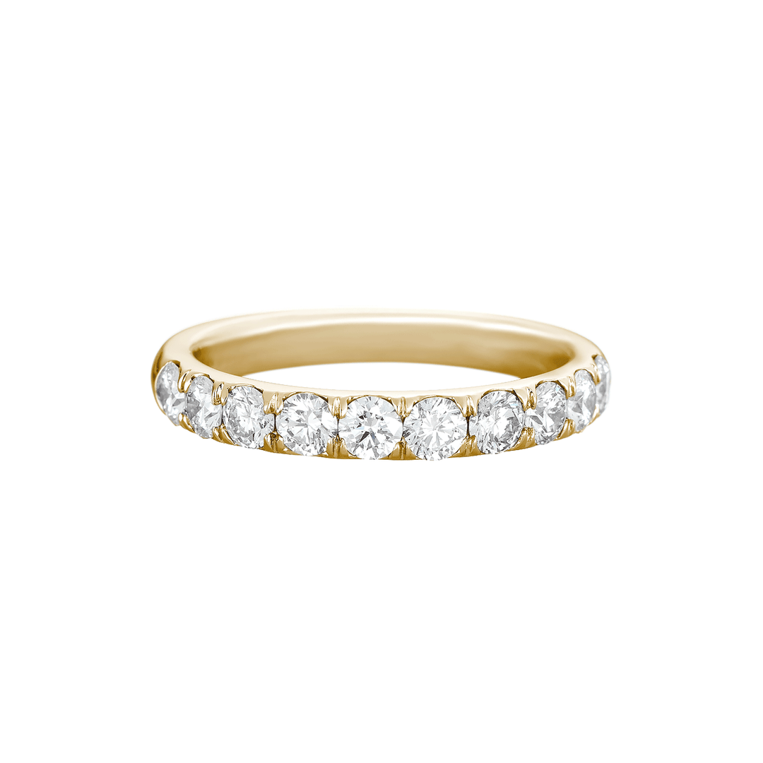 Lisette 18k Yellow Gold .50 Total Weight Diamond Band