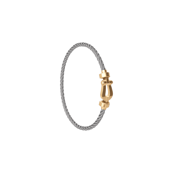 FRED Force 10 Steel Cord with 18k Yellow Gold MD Buckle, Exclusively at Hamilton Jewelers