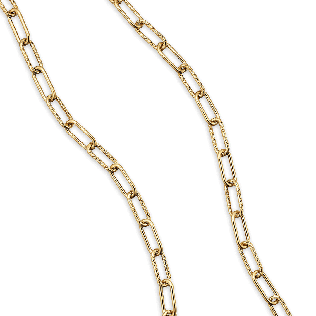 David Yurman Madison Chain Necklace 18k Yellow Gold, 4mm