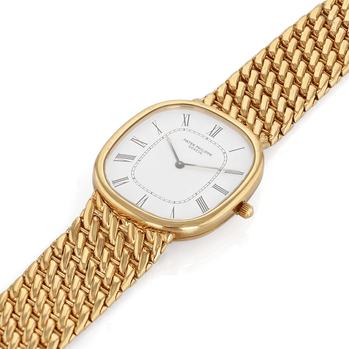 PATEK PHILIPPE YELLOW GOLD ELLIPSE BRACELET REF. 3738/117J