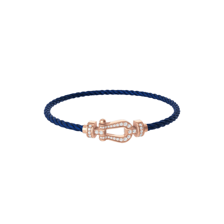 FRED Force 10 Navy Cord with 18k Diamond MD Buckle, Exclusively at Hamilton Jewelers