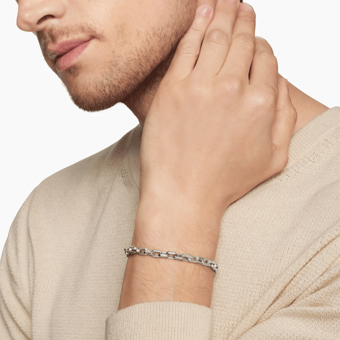 David Yurman Streamline Link Bracelet Sterling Silver, 5.5mm