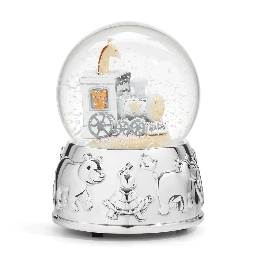 Animal Train Snow Globe