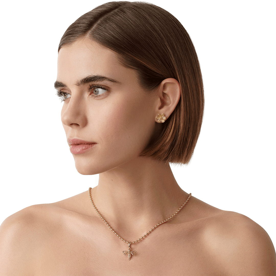 Temple St. Clair 18k Yellow Gold Large Ball Chain