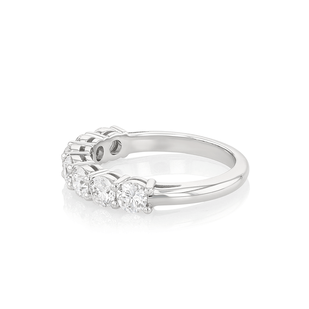Platinum and 1.47 Total Weight Diamond Band