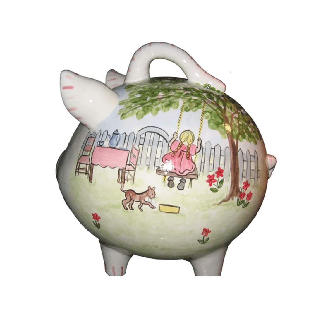 Sugar and Spice Middle Piggy Bank