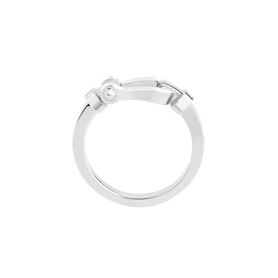 FRED Force 10 18k White Gold Medium Model Ring