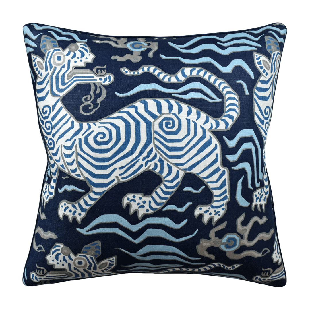 Tibets Blue Pillow