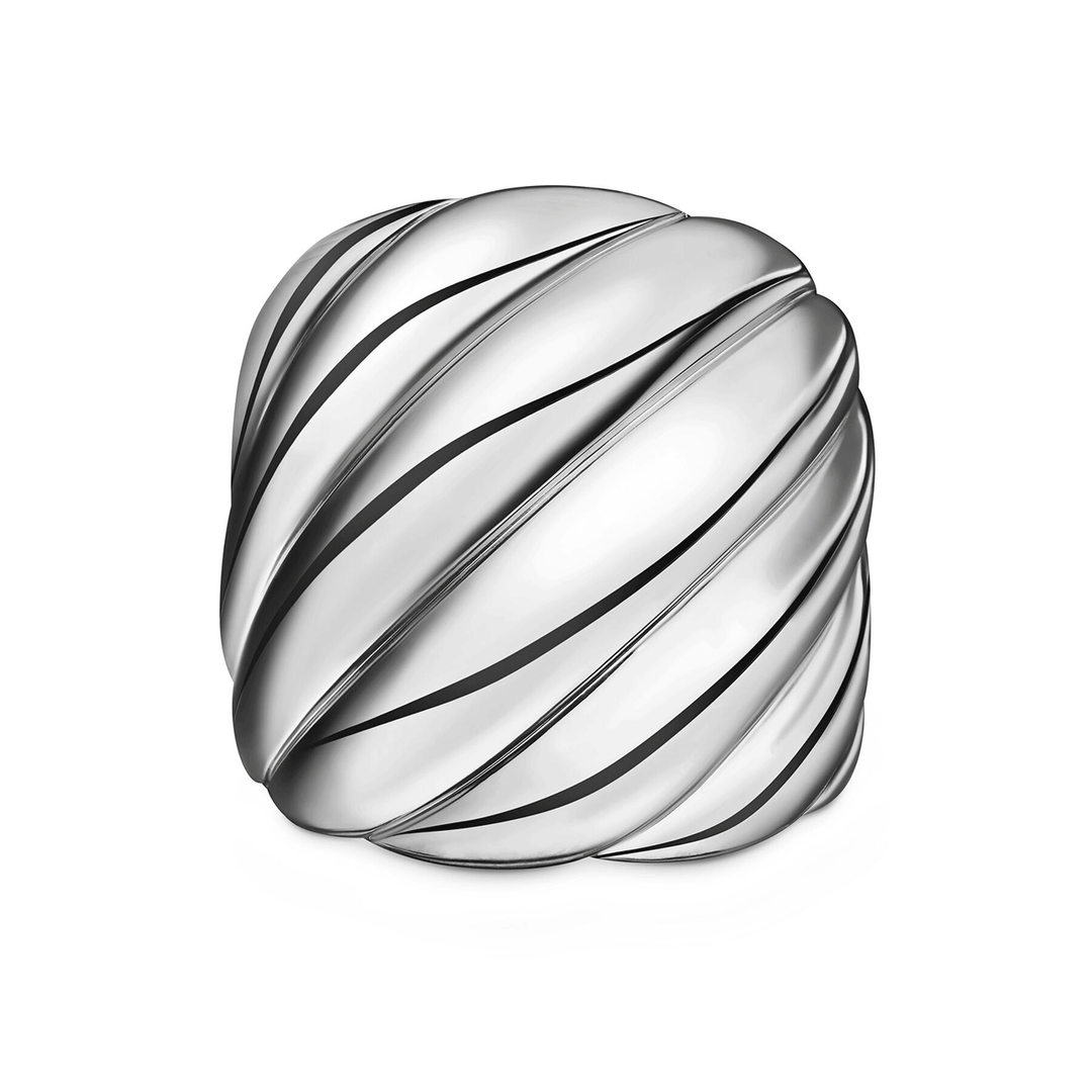 David Yurman Sculpted Cable Ring in Sterling Silver