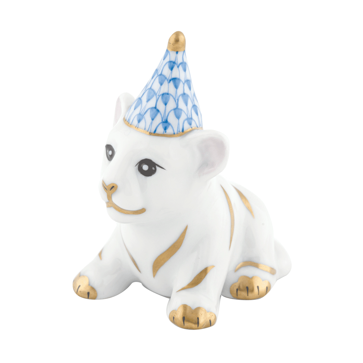 Herend Party Tiger Blue