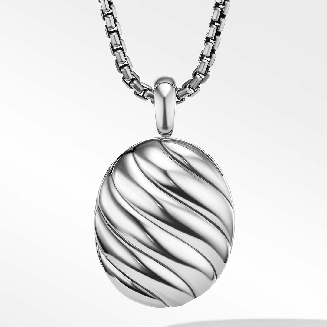 David Yurman Sculpted Cable Locket Amulet