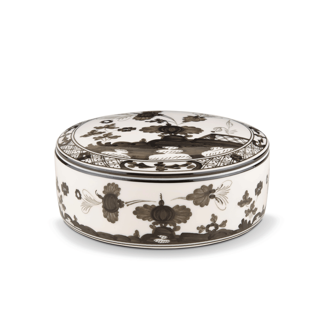 Ginori 1735 Albus Oriente Italiano Round Box