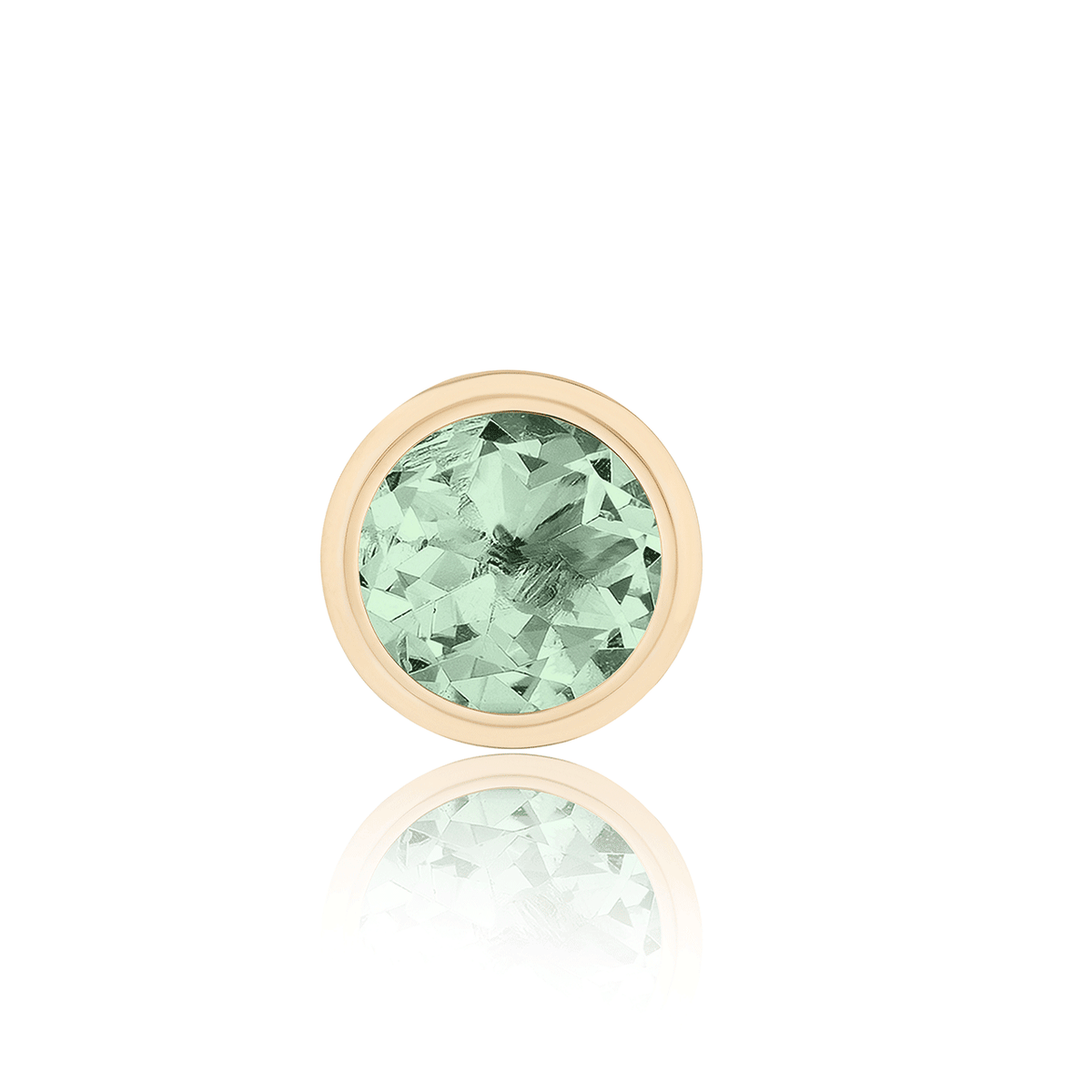 Goshwara Manhattan 18k Yellow Gold and Prasiolite Ring