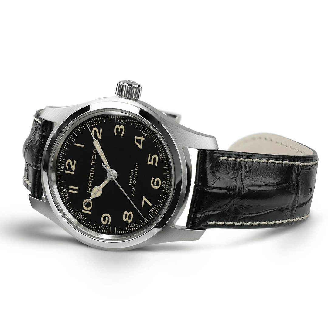 Hamilton Khaki Field Murph Auto 42mm Bracelet Bundle H70605732