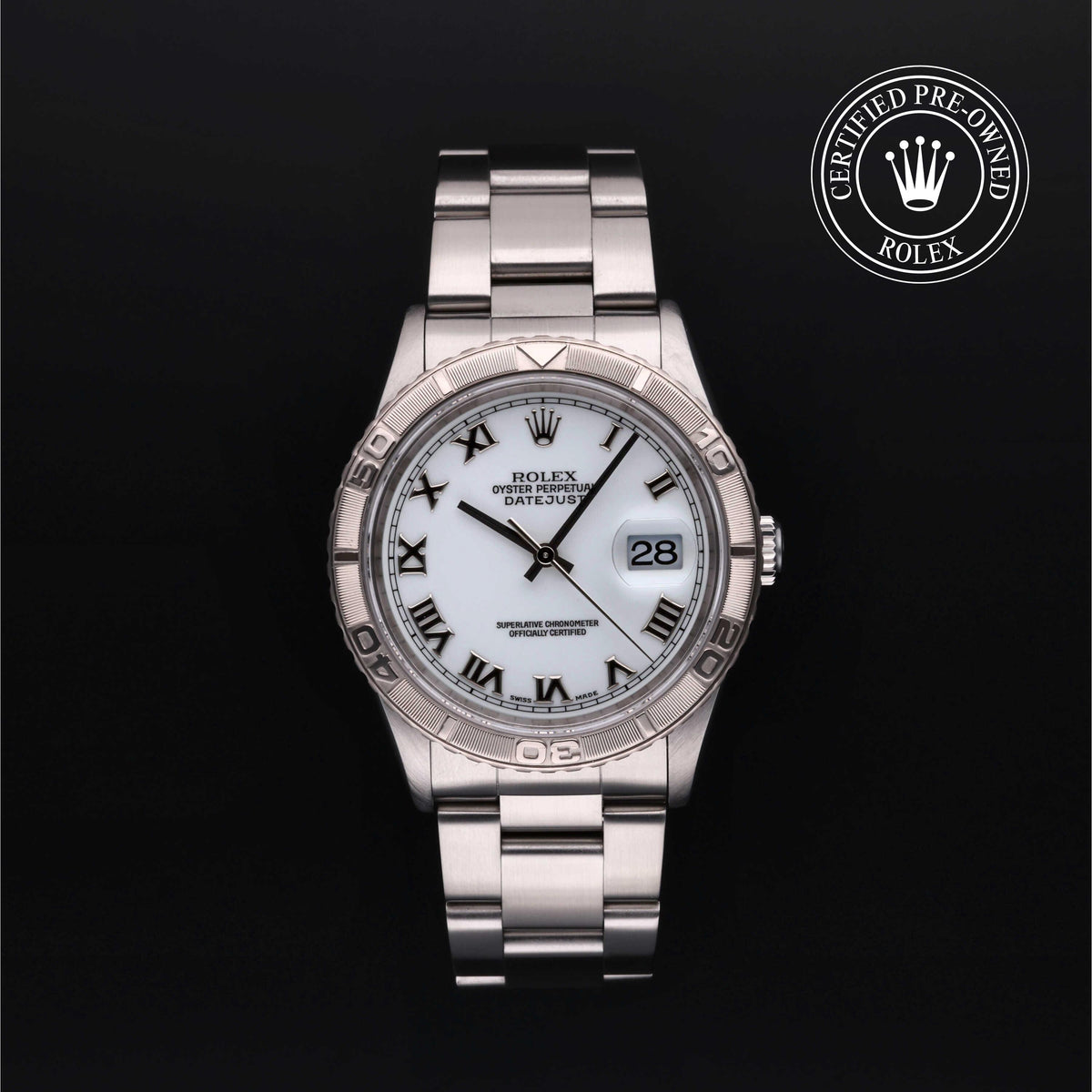 Rolex Certified Pre-Owned Datejust Turn-O-Graph M16264-0042