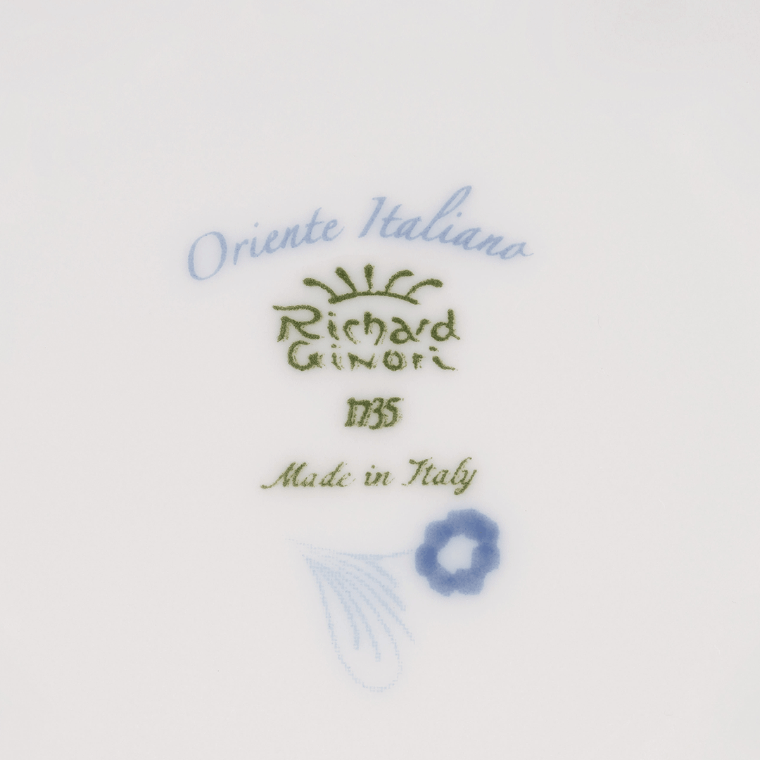 Ginori 1735 Oriente Italiano Iris Round Box