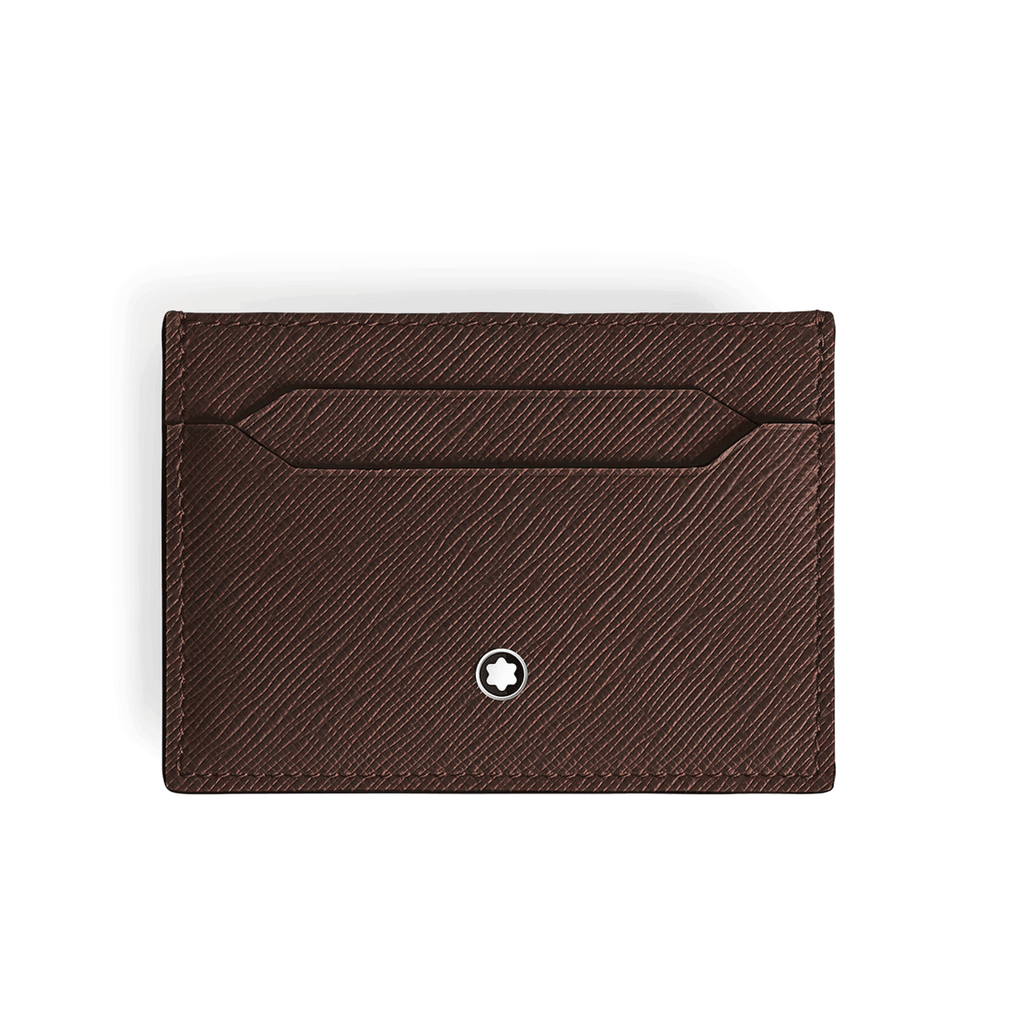 Montblanc Card Holder 5cc in Sartorial Leather Ebony