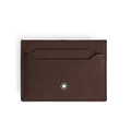 Montblanc Card Holder 5cc in Sartorial Leather Ebony