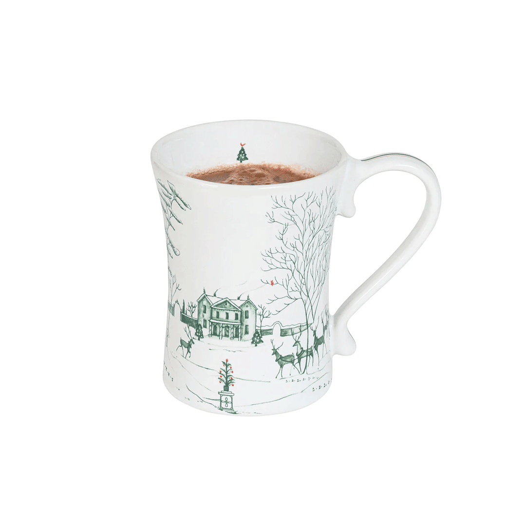 Juliska Country Estate Winter Frolic Mug - Evergreen