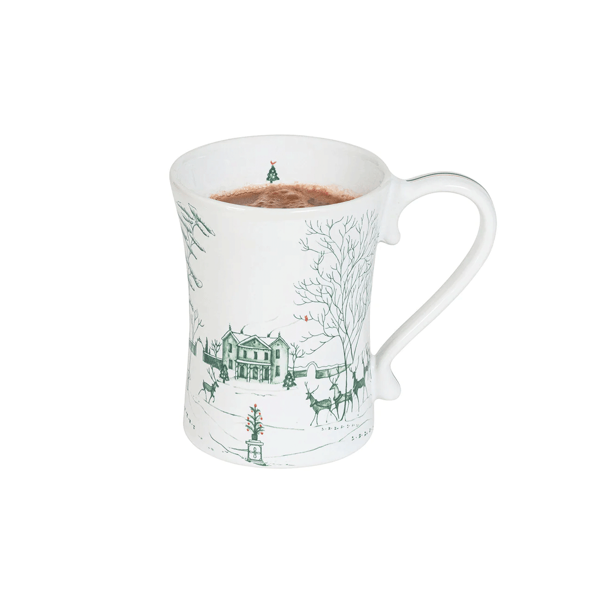 Juliska Country Estate Winter Frolic Mug - Evergreen
