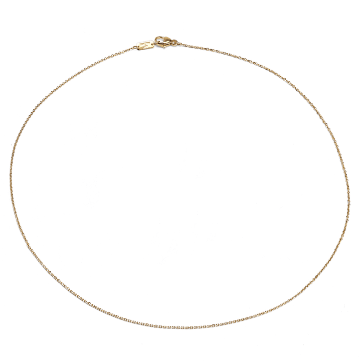 Mercer 14k Yellow Recycled Gold 1.2mm Cable 16 Inch Necklace