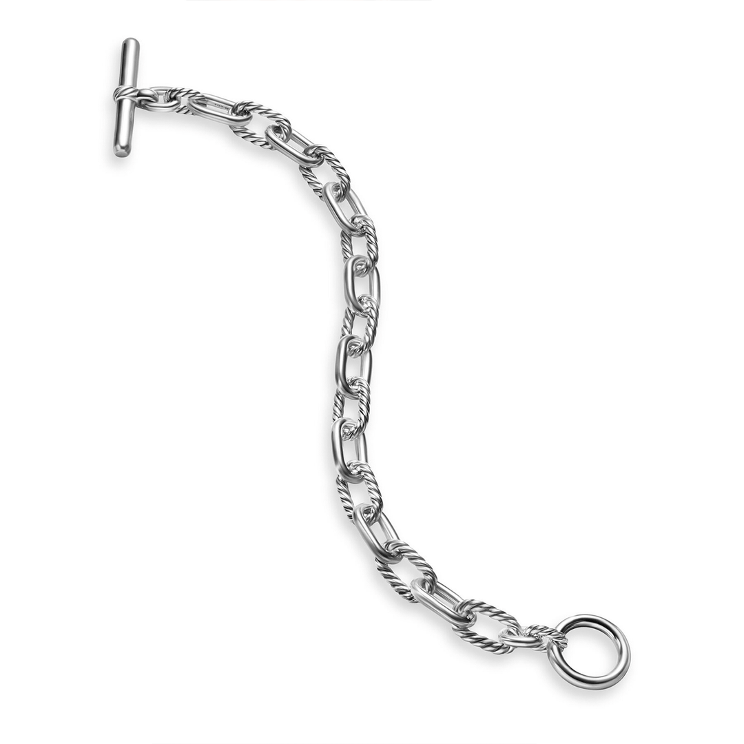 David Yurman Madison Toggle Chain Bracelet Sterling Silver, 8.5mm
