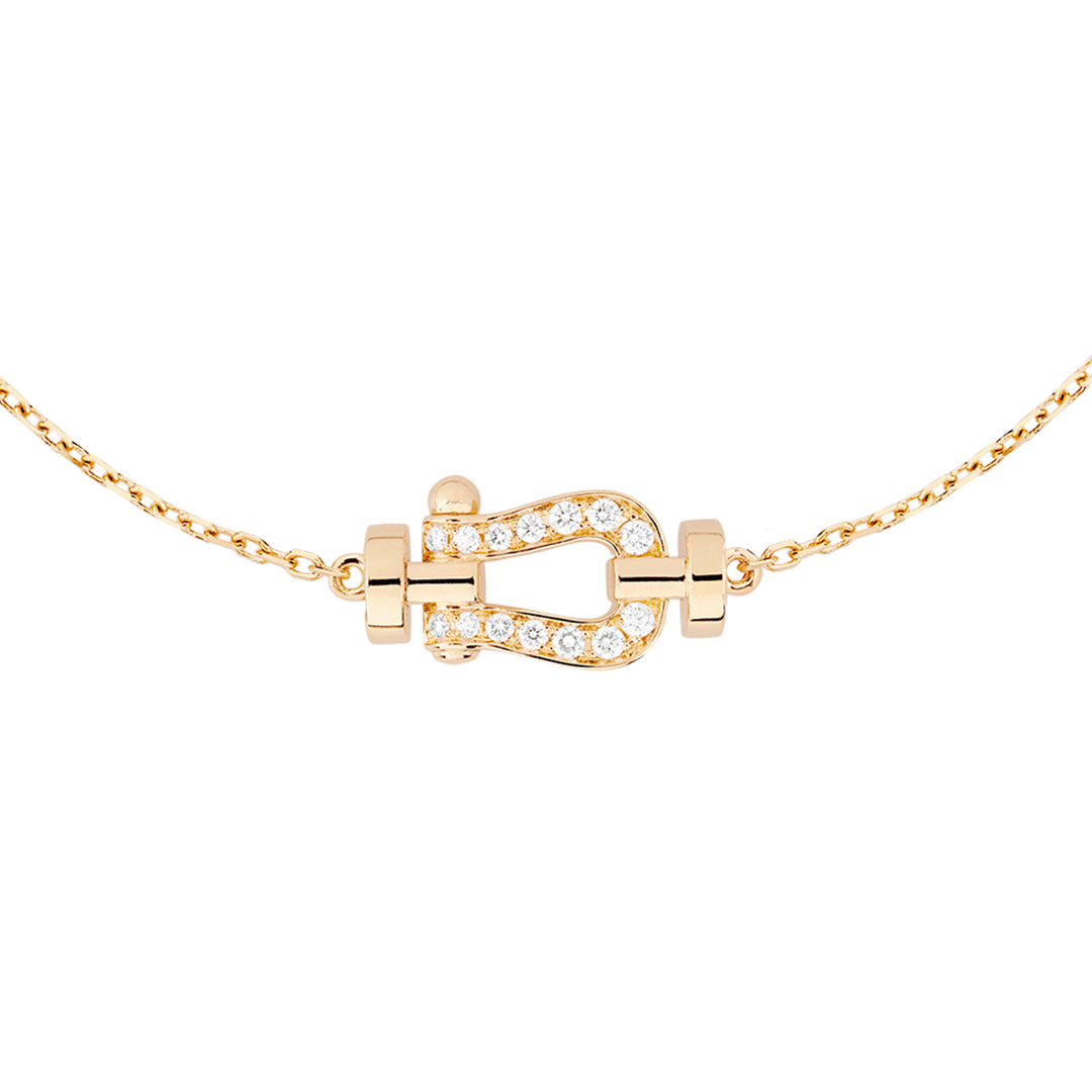 FRED Force 10 18k Yellow Gold and Diamond Small Chain Bracelet, Exclusively at Hamilton Jewelers