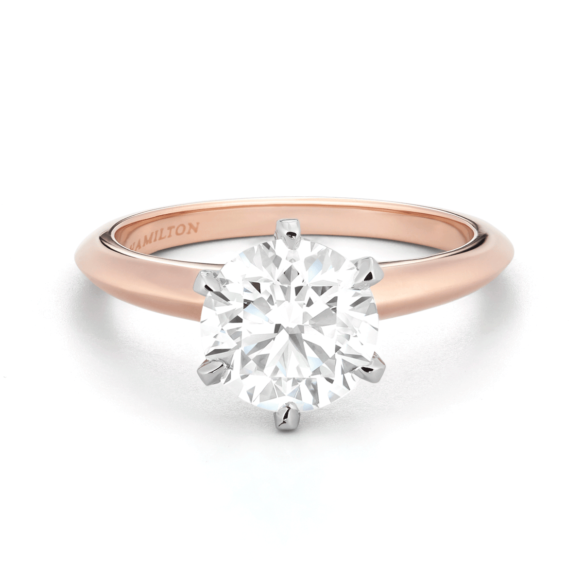 Embrace 18k Rose Gold Mounting