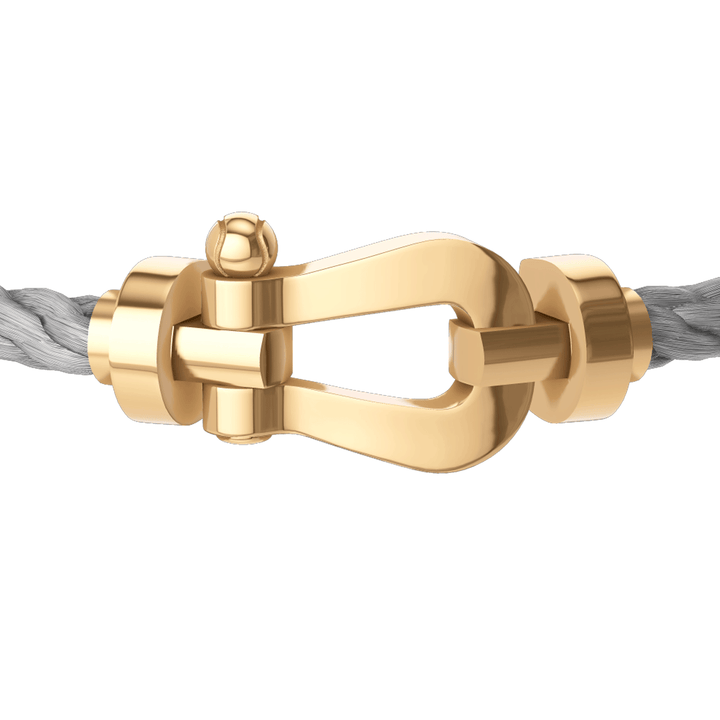 FRED Force 10 Steel Cable with 18k Yellow LG Buckle, Exclusively at Hamilton Jewelers