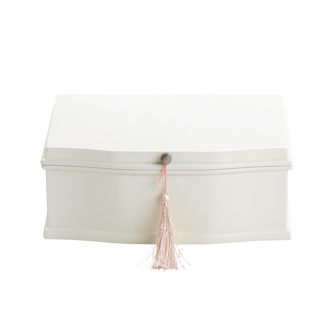 Ballerina White Musical Box