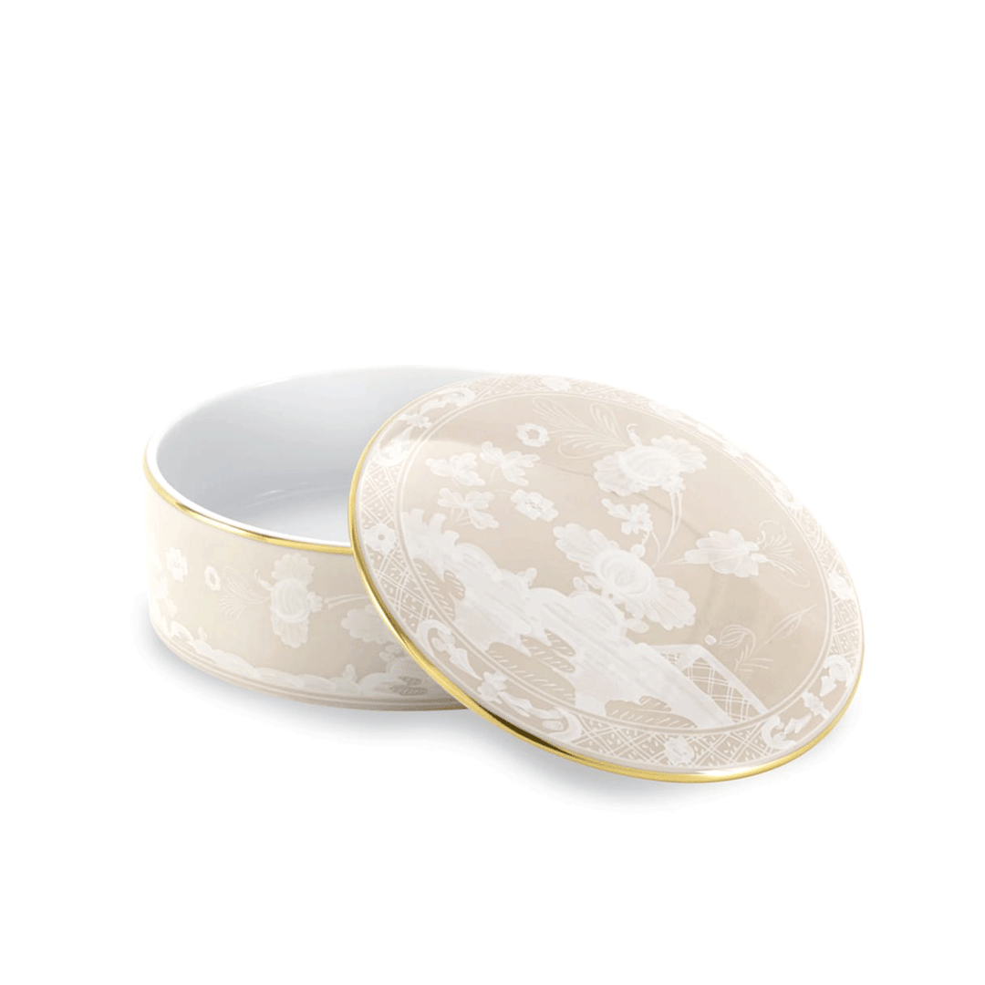 Ginori 1735 Meringa Trinket Box