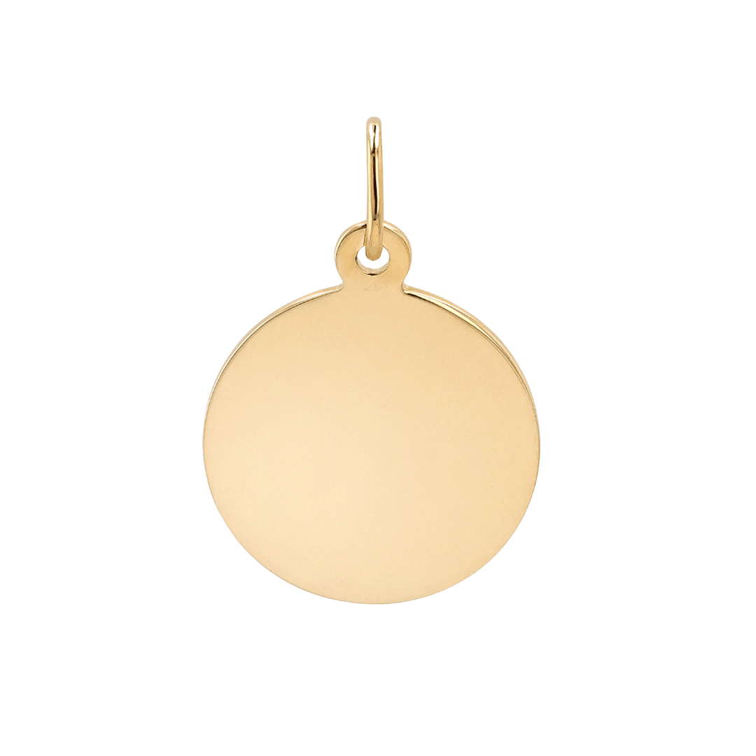 Hamilton 18k Yellow Gold Round Charm