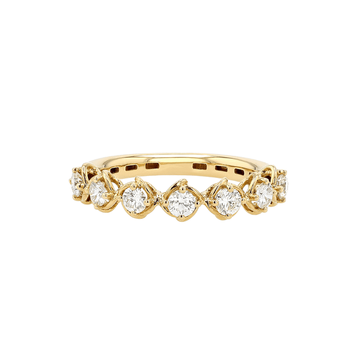 Hamilton Duet 18k Yellow Gold and Diamond Band