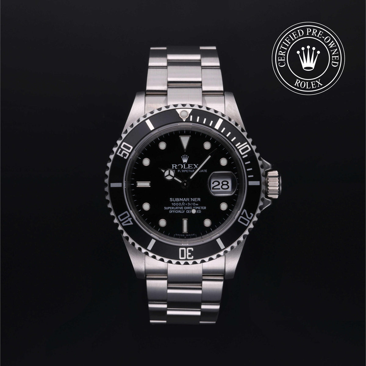 Rolex Certified Pre-Owned Submariner Date M16610-0006