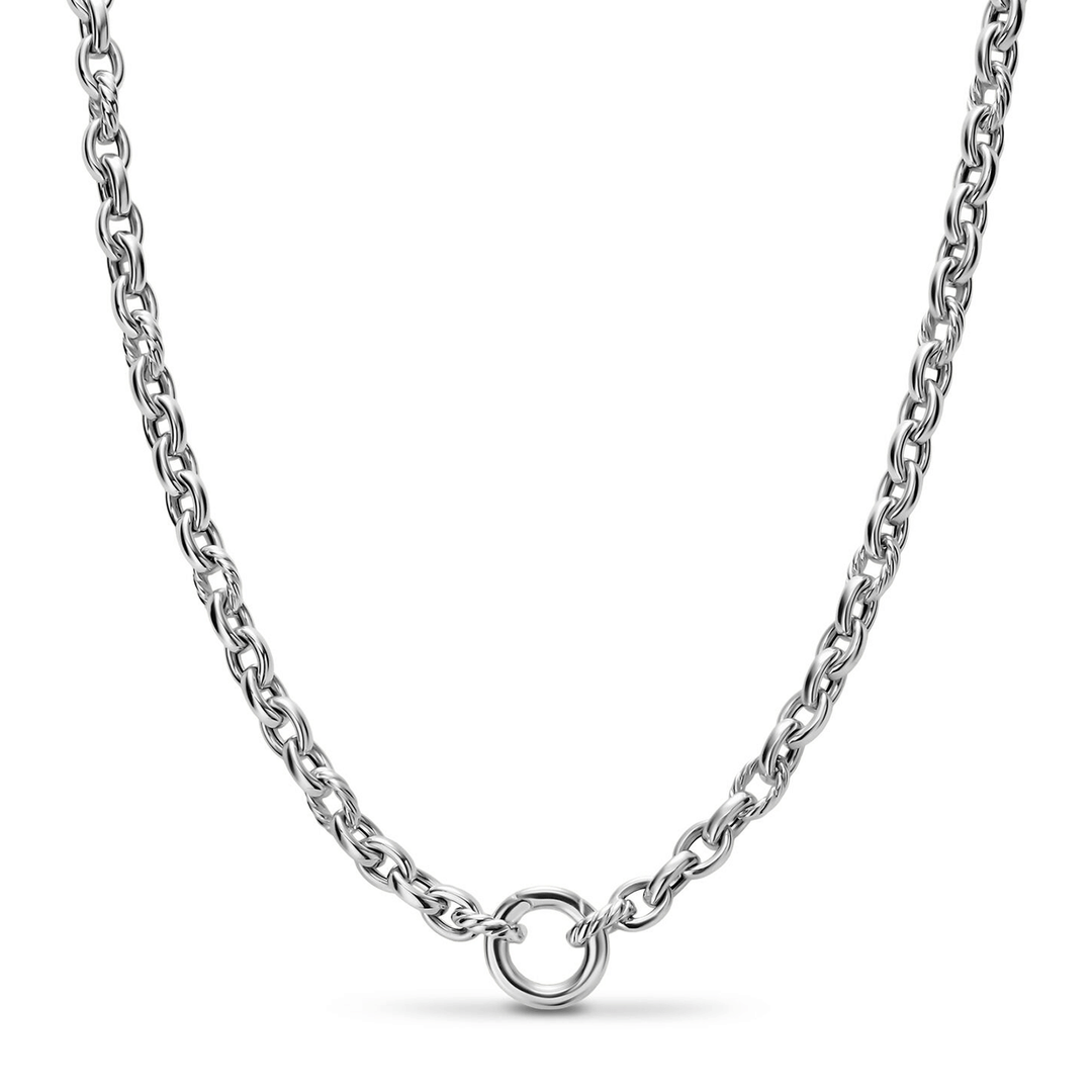 David Yurman Mercer Petite Chain Necklace Sterling Silver, 4.5mm