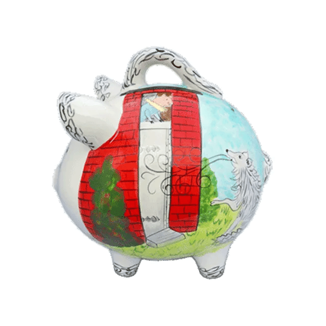 3 Lil' Pigs Middle Piggy Bank