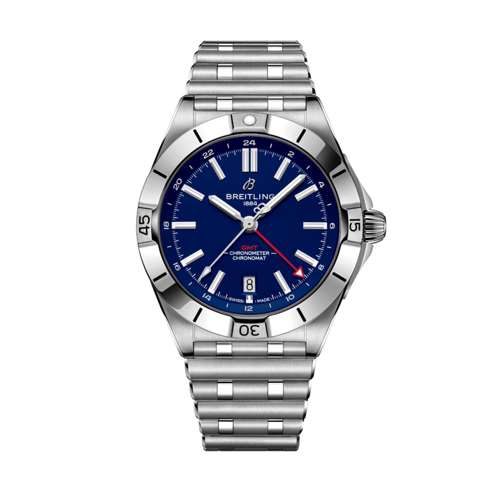 Breitling Chronomat GMT 40 NFL New York Giants Team Edition A32398c11C1A1