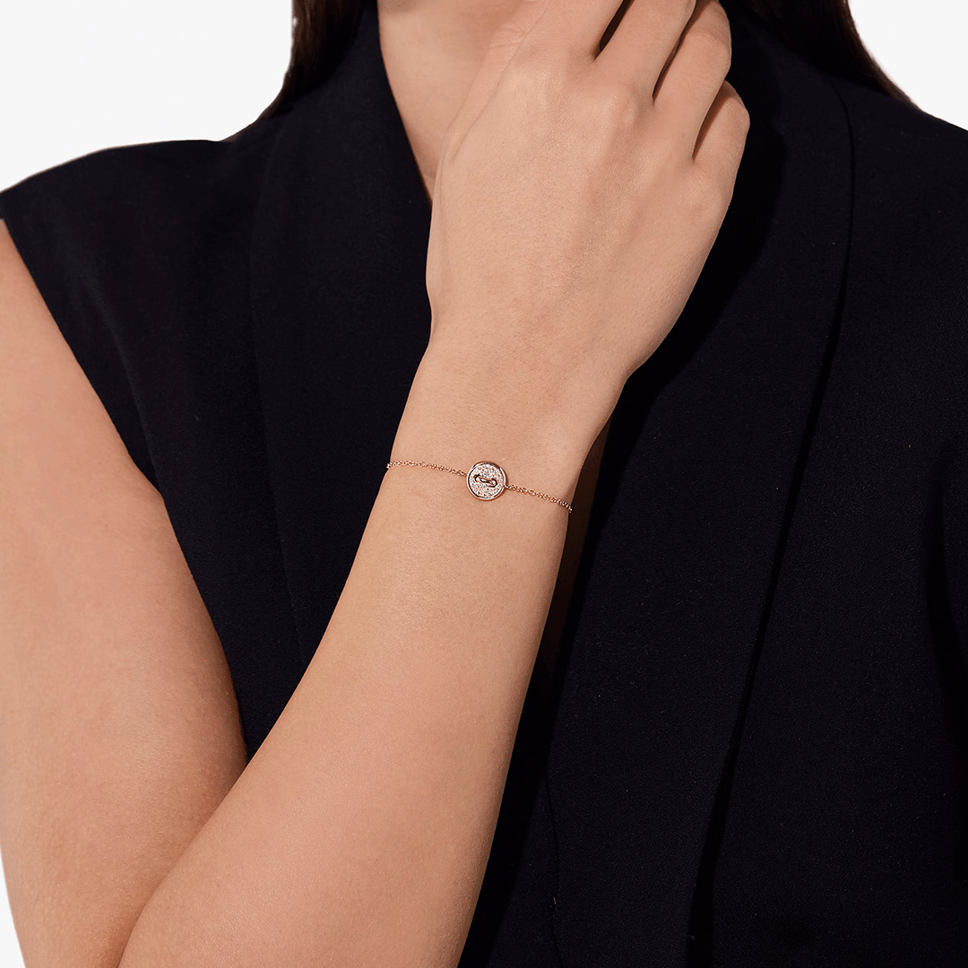 Pomellato Pom Pom Dot 18k Rose Gold Diamond Bracelet