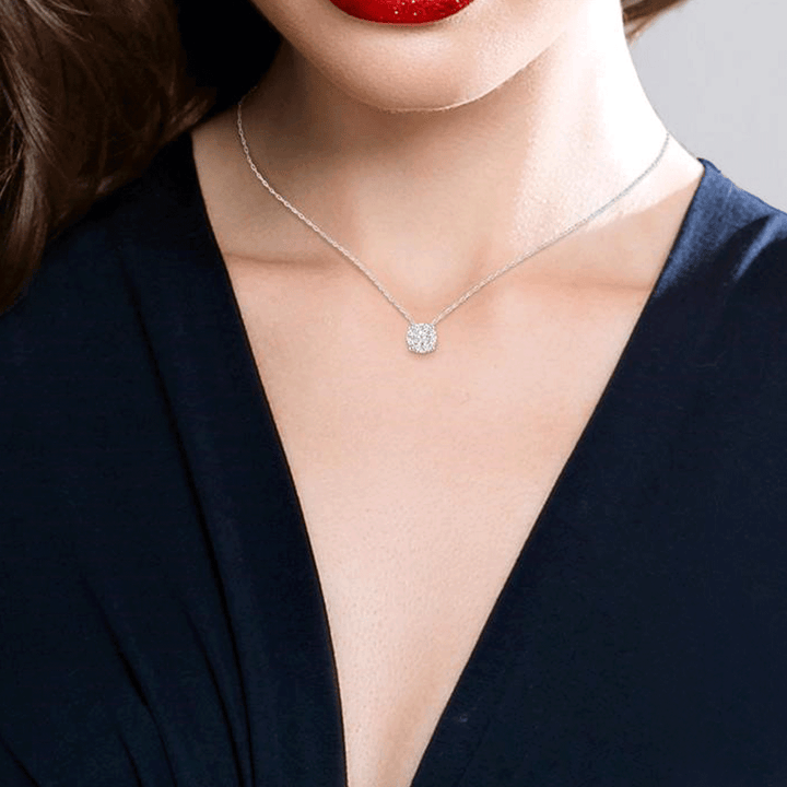 Celestrial 14k White Gold and Diamond .25 Total Weight Pendant