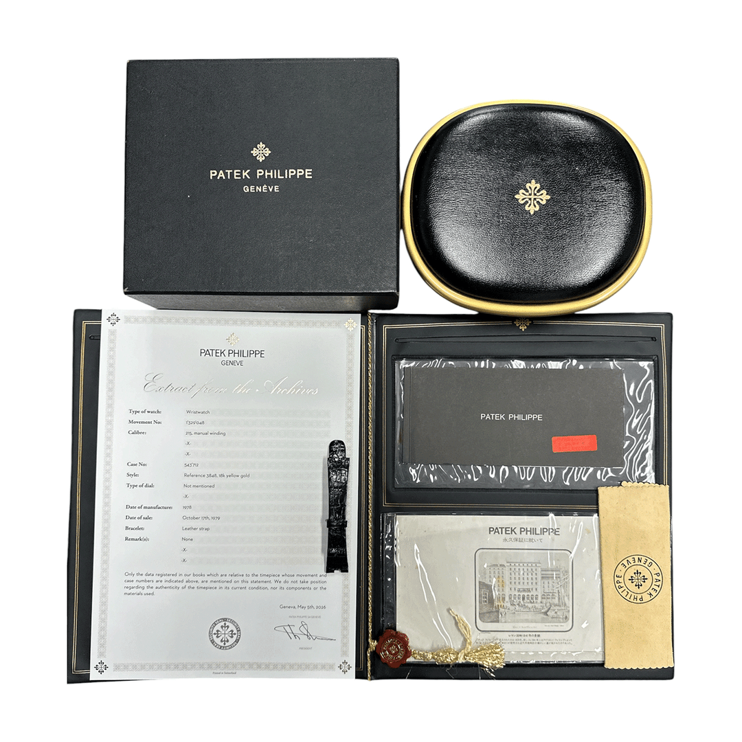 PATEK PHILIPPE ELLIPSE REF.3848/1J