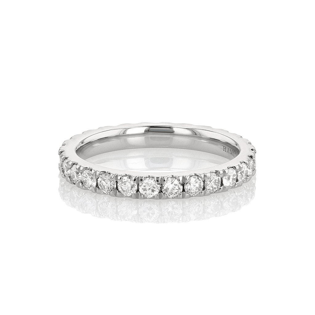 Hamilton Lisette Collection Platinum and 1.10 Total Weight Diamond Eternity Band