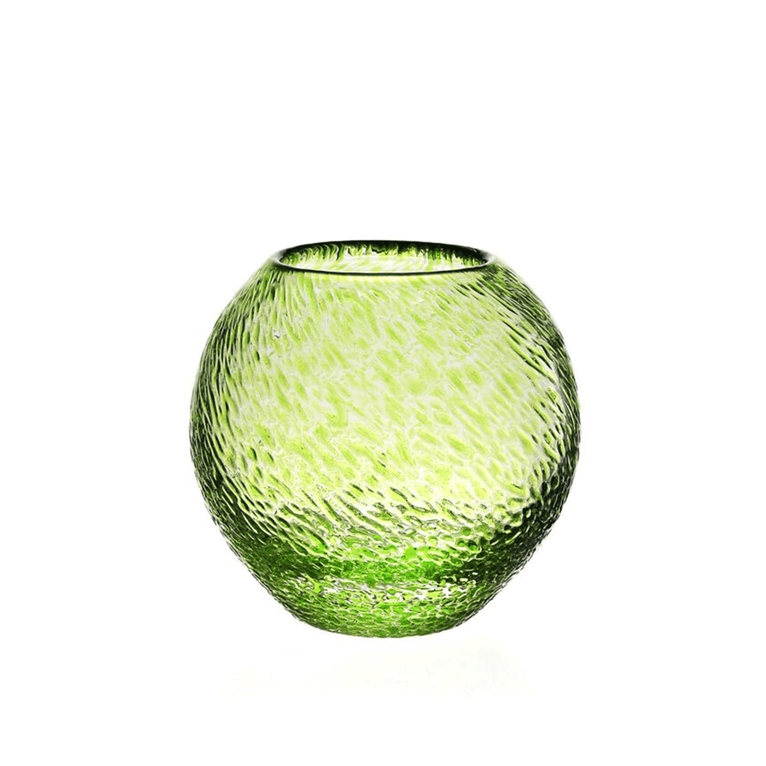 William Yeoward Florence Citrine Globe Vase 6 Inch