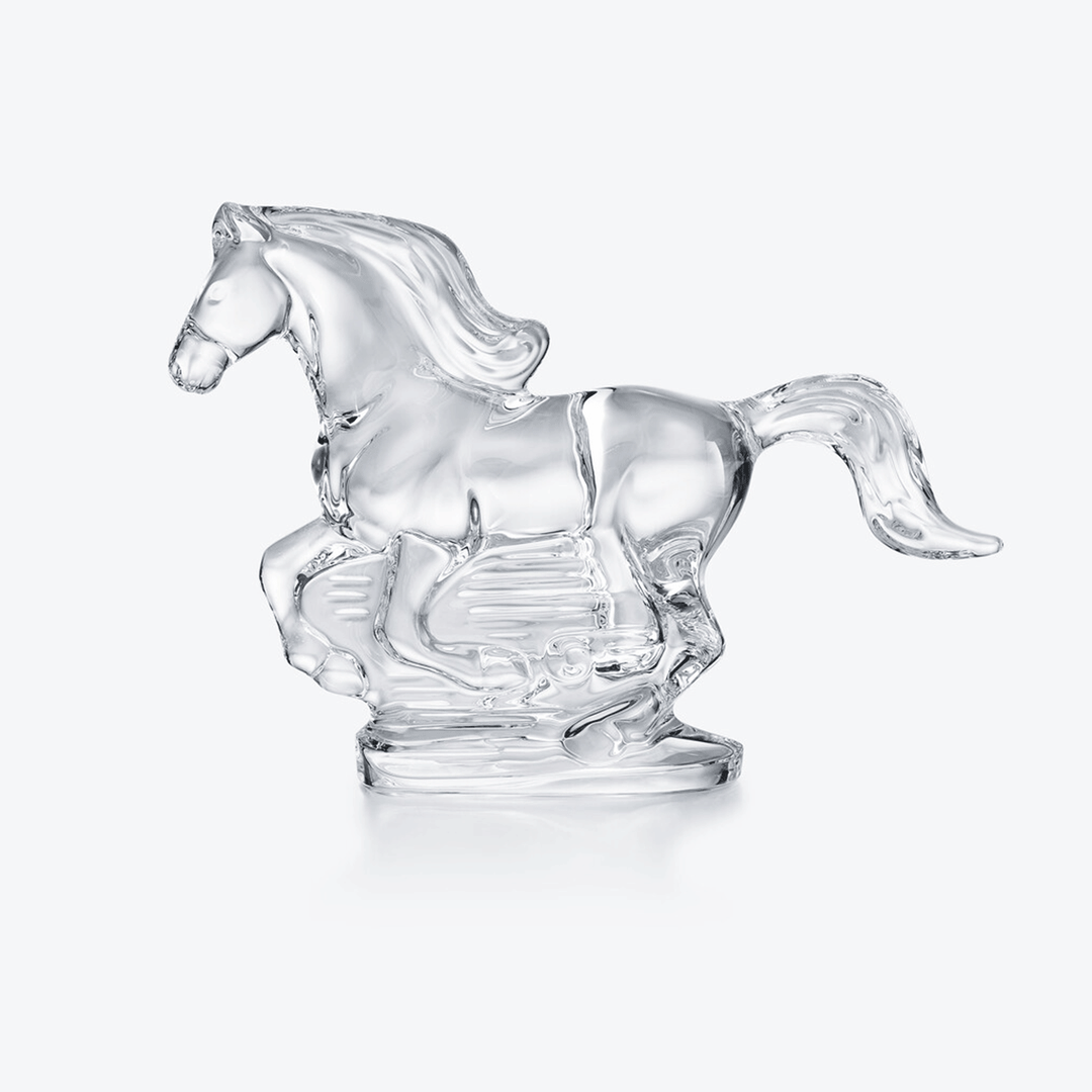 Baccarat Zodiac Clear Horse 2026