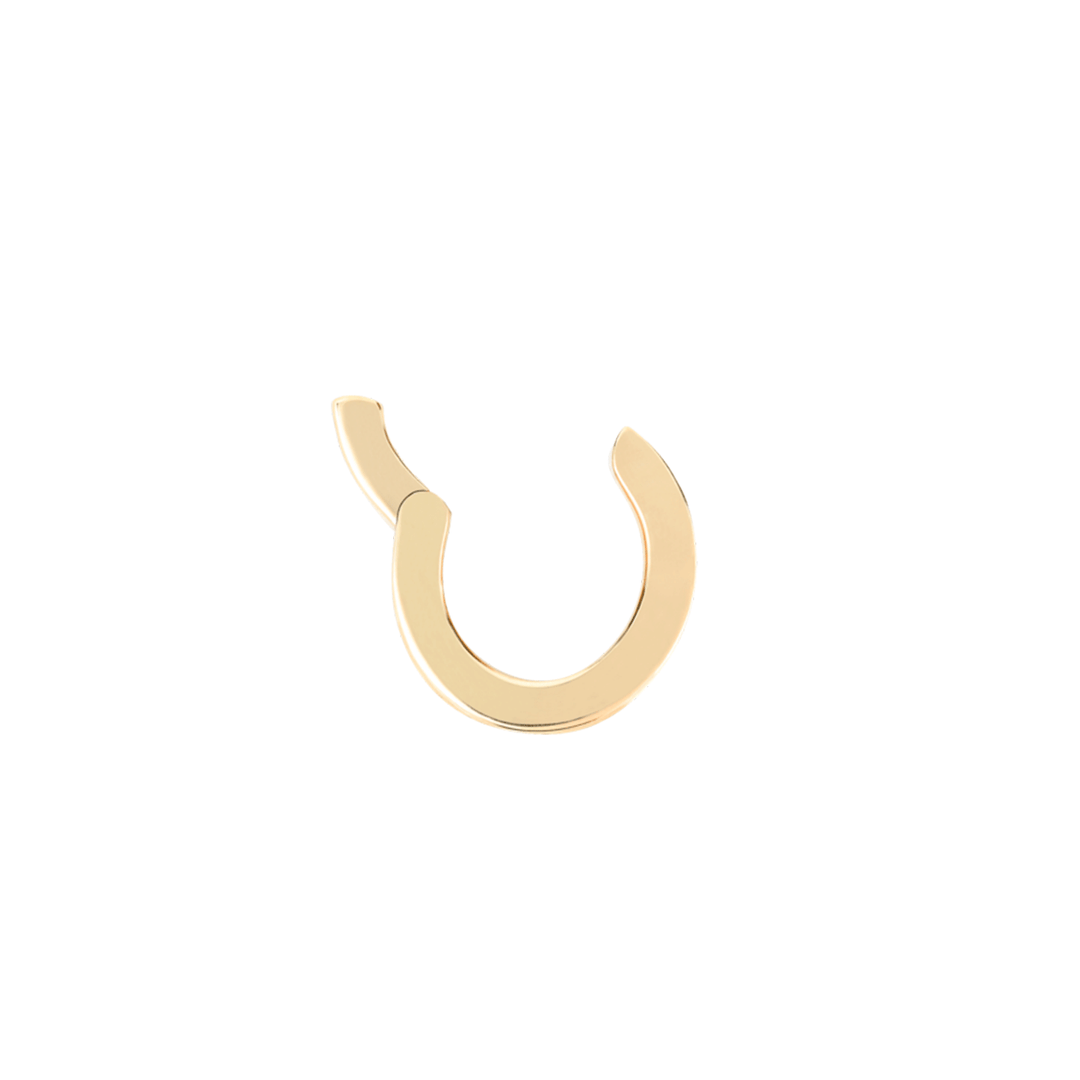 FRED Force 10 Rise 18k Yellow Gold and Diamond Ear Clip Single