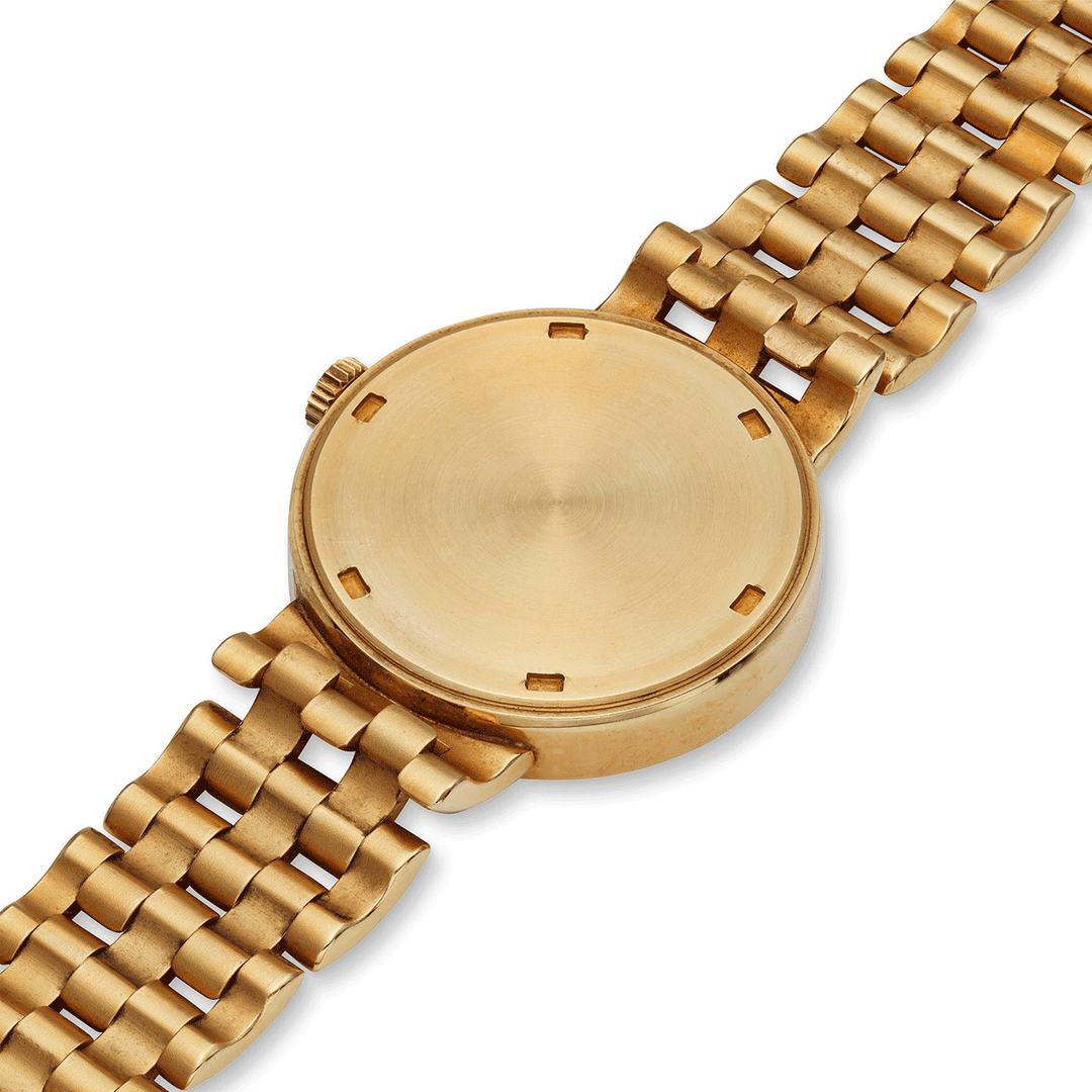 PATEK PHILIPPE YELLOW GOLD SELF-WINDING CALATRAVA BRACELET WATCH, REF. 5012/3J