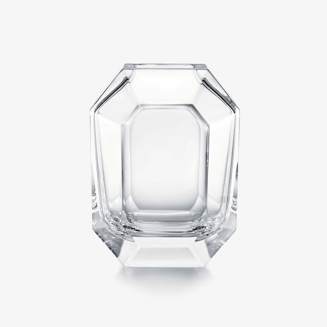 Baccarat Octogone Vase 9.8 Inch